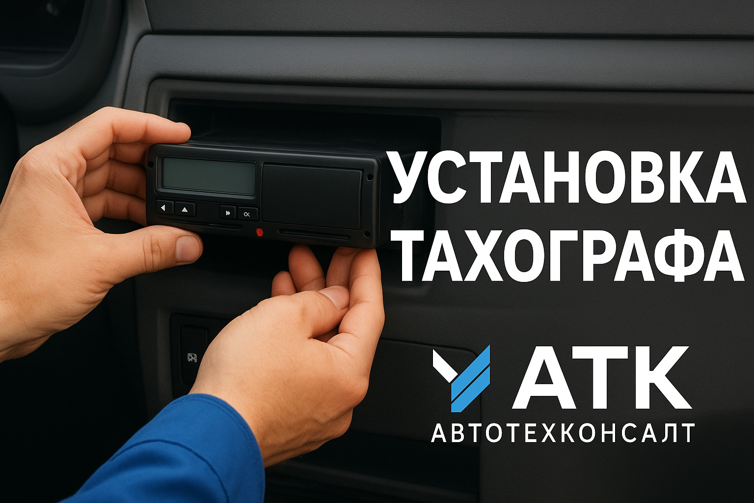 Установка тахографов в Серпухове - Автотехконсалт